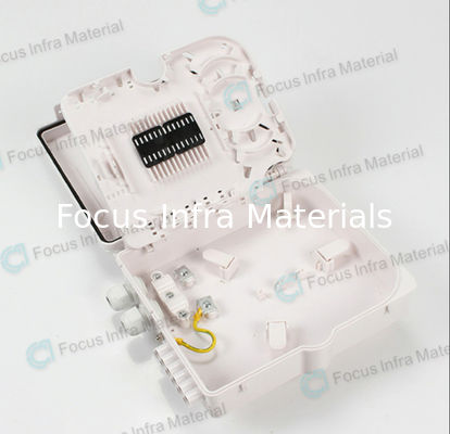 12 Port ABS Fiber Optic Termination Box FTTH Distribution Terminal Box