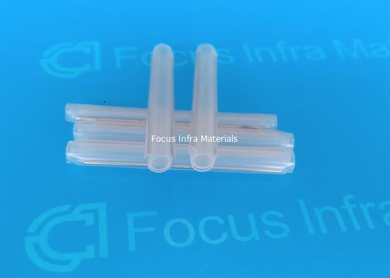 1.0mm Steel Rod Fiber Heat Shrink Sleeves Clear Fibre Splice Protectors