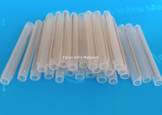 1.0mm Steel Rod Fiber Heat Shrink Sleeves Clear Fibre Splice Protectors