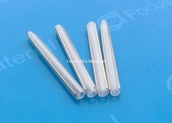 1.0mm Steel Rod Fiber Heat Shrink Sleeves Clear Fibre Splice Protectors