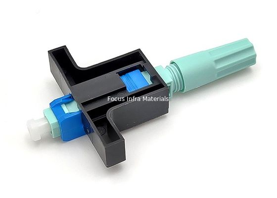SC UPC 58MM FTTH Fiber Optic Fast Connectors Single Mode 30N