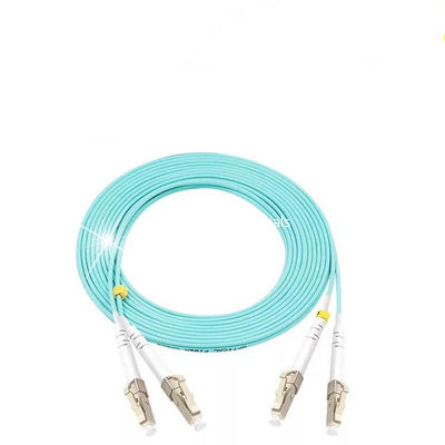 LC UPC Multimode Fiber Optic Patch Cord Cable Om3 2mm 3mm