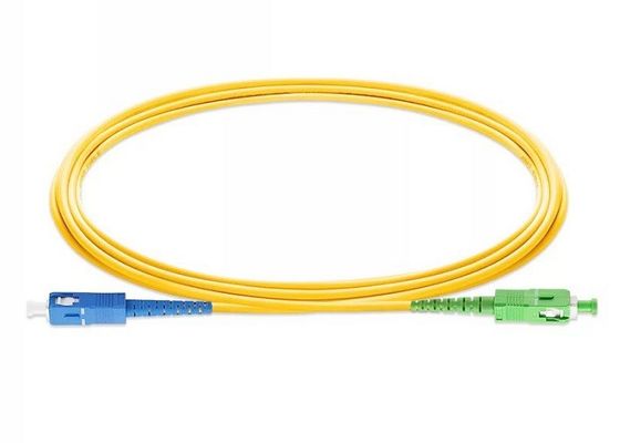 FTTH Fiber Optic Patch Cords Simplex LSZH 3mm Fiber Jumper Cables