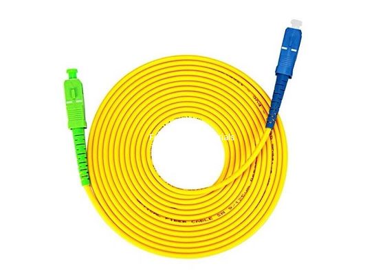 FTTH Fiber Optic Patch Cords Simplex LSZH 3mm Fiber Jumper Cables